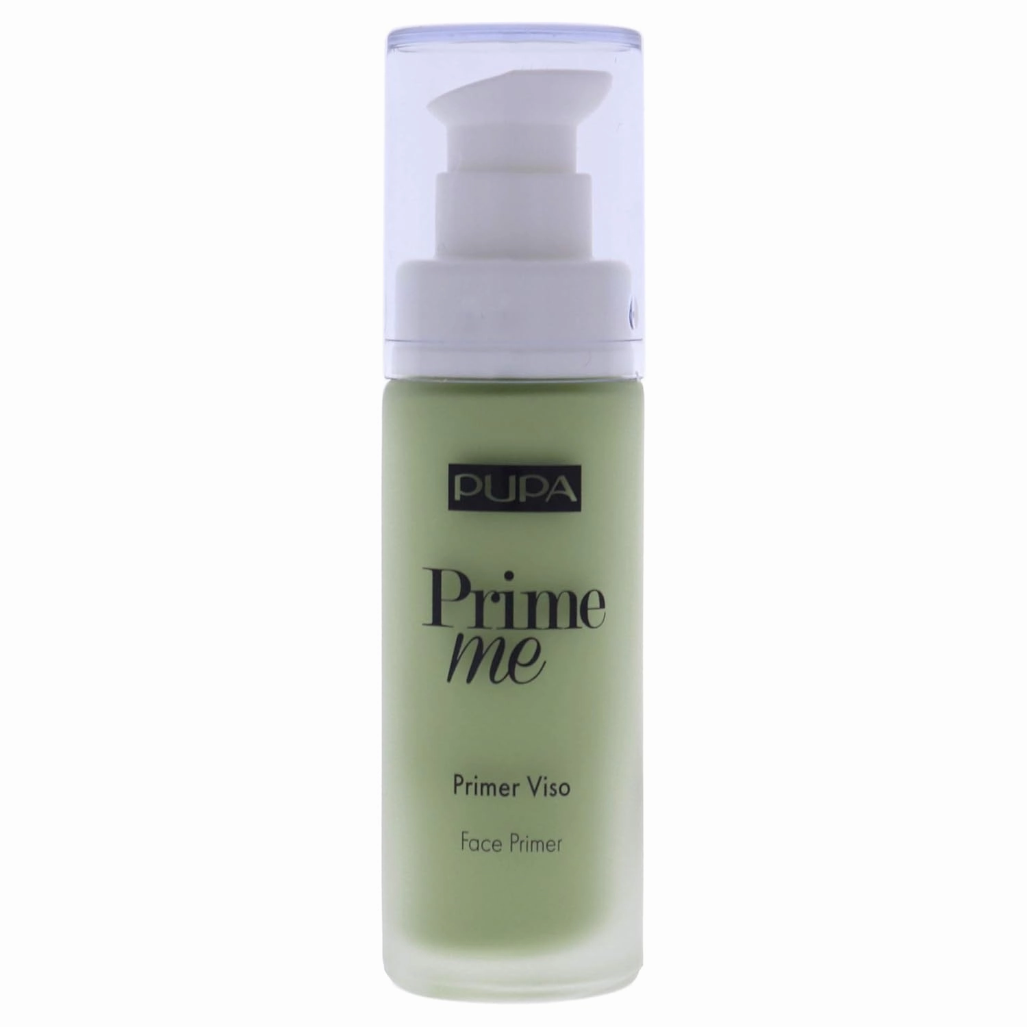 PUPA Milano Prime Me Corrective Anti-Redness Face Primer - Evens Out The Skin Tone And Gives It A Neutral Undertone - For Makeup That Lasts Longer - Oil And Alcohol Free - 003 Green - 1.01 Oz