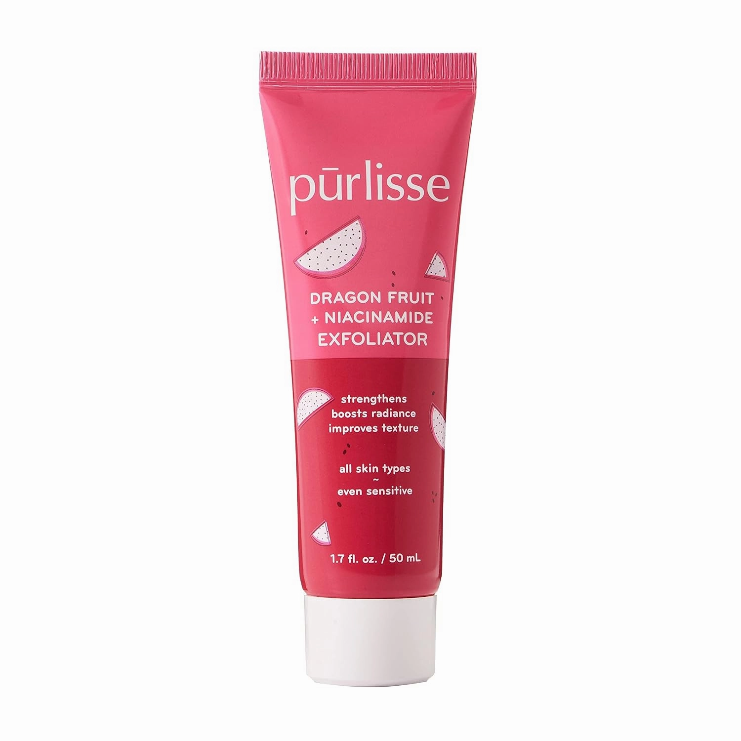 Purlisse Dragonfruit   Niacinamide Exfoliating Face Polish