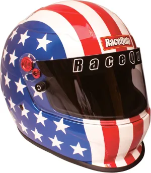 RACEQUIP Full Face Helmet PRO20 Series Snell SA2020 Rated America Graphic Medium 276123