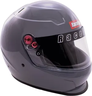 RaceQuip Full Face Helmet PRO20 Series Snell SA2020 Rated Gloss Steel Small 276662
