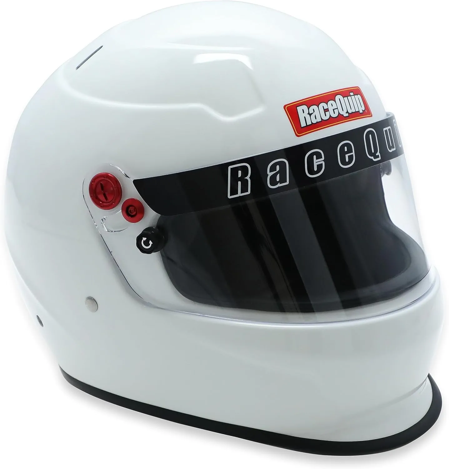 RACEQUIP Full Face Helmet PRO20 Series Snell SA2020 Rated Gloss White Medium 276113