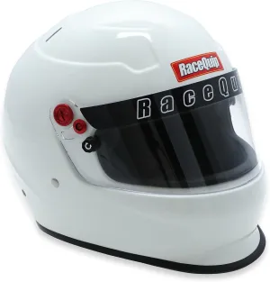 RACEQUIP Full Face Helmet PRO20 Series Snell SA2020 Rated Gloss White Medium 276113