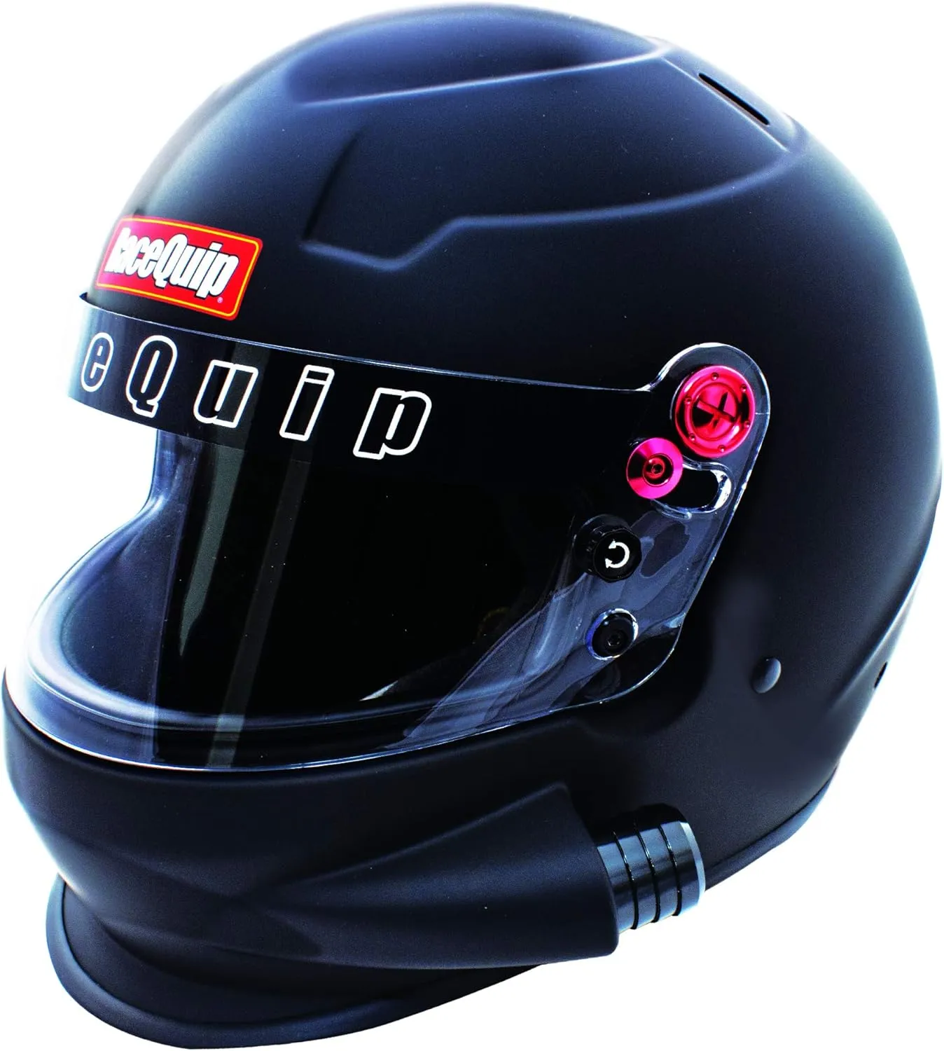 RACEQUIP Side Air Full Face Helmet PRO20 Series Snell SA2020 Rated Flat Black Large 296995