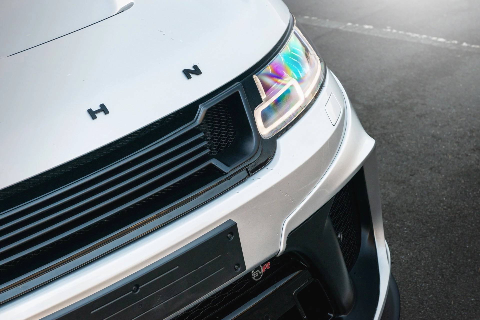Range Rover Sport SVR Pace car - Silver Exterior