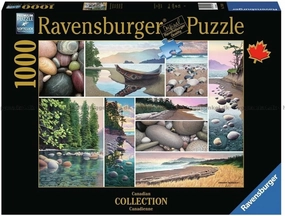 Ravensburger Canadian Collection: West Coast Tranquility 1000 Piece Jigsaw Puzzle for Adults - 17469 - Every Piece is Unique, Softclick Technology Means Pieces Fit Together Perfectly