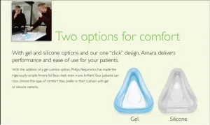 Replacement Amara Silicone Full Face Cushion (Medium)