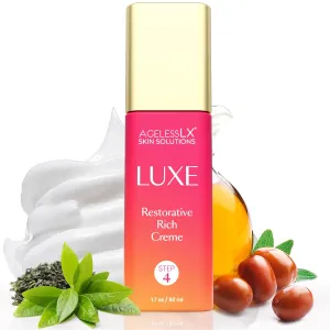 Restorative Anti Aging Face Cream - Deep Hydrating Face Moisturizer for Women and Men - with Murumuru Butter, Squalane, Green Tea - Hyaluronic Acid Cream - Firming, Anti Wrinkle for Dry Skin – 50 mL