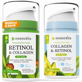 Retinol Collagen Cream, Anti Aging Face Moisturizer and Face Moisturizer Collagen Cream, Anti Aging Face Cream