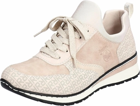Rieker 54451 Rose/Dusky Pink/Pearl/P, pink, 9.5 Women
