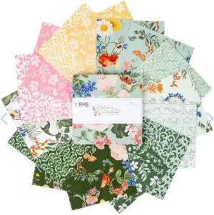 Riley Blake Collection of Nature's Portrait by The Royal Horticultural Society, Perfect for Quilting, Crafting, Sewing Projects and More… (5" Stacker)