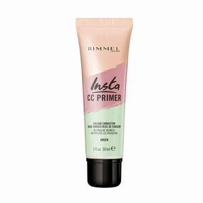 Rimmel Insta CC Primer 30mL Green to Neutralise Redness