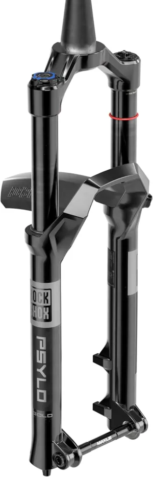 RockShox Psylo Gold Isolator RC Suspension Fork - 27.5", 130 mm, 15 x 110 mm, 44 mm Offset, Gloss Black, A1
