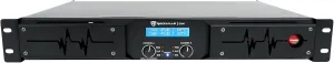 Rockville D14 7000W Peak / 2000W RMS 2-Channel Class D Pro/DJ Amplifier, Perfect for Live Sound, Pro Audio, DJs