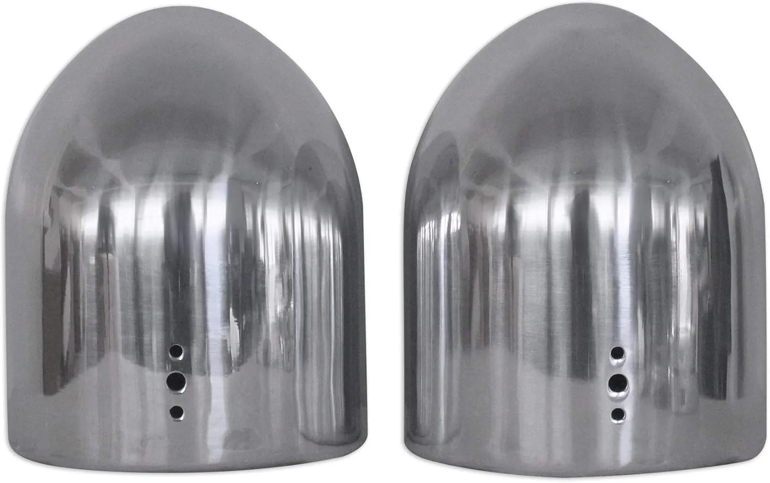 Rockville Pair 8” Polished Silver Aluminum Wakeboard Tower Speaker Enclosures, Model Number: MAC90S