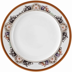 Rosenthal Versace Les Etoiles de la Mer Versace Beige Purple Salad Plate 8.5 inch