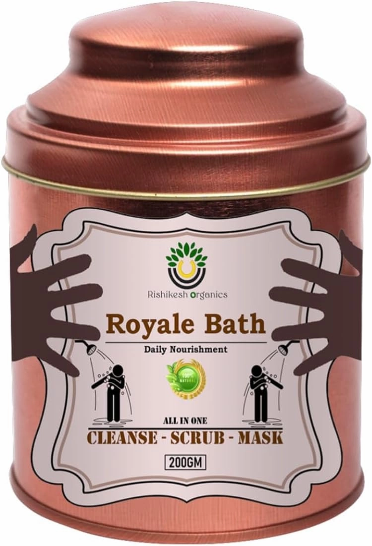 Royale Body Wash | 95% Curcumin & Himalayan Herbs | Anti-Tan, Anti-Acne, Skin Texture Enhancer | 200g