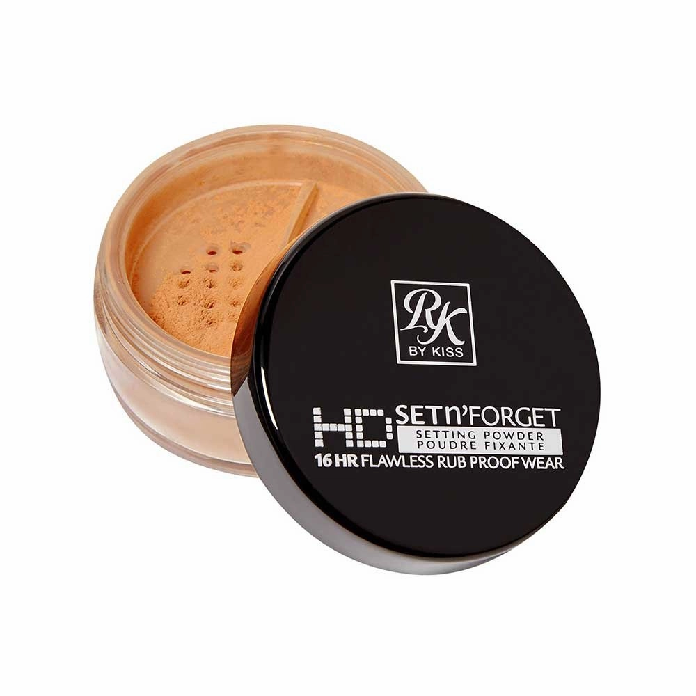 Ruby Kisses HD Set & Forget Setting Powder – Smooth, Matte Finish | Oil Control & Long-Lasting Hold | 4 Shades