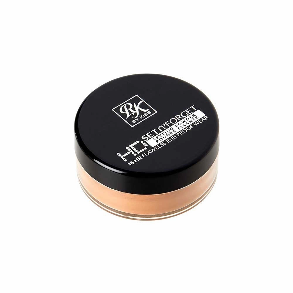 Ruby Kisses HD Set & Forget Setting Powder – Smooth, Matte Finish | Oil Control & Long-Lasting Hold | 4 Shades