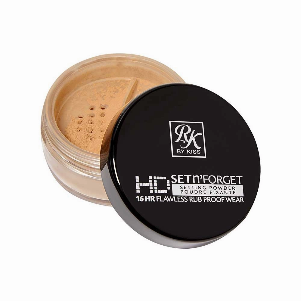 Ruby Kisses HD Set & Forget Setting Powder – Smooth, Matte Finish | Oil Control & Long-Lasting Hold | 4 Shades