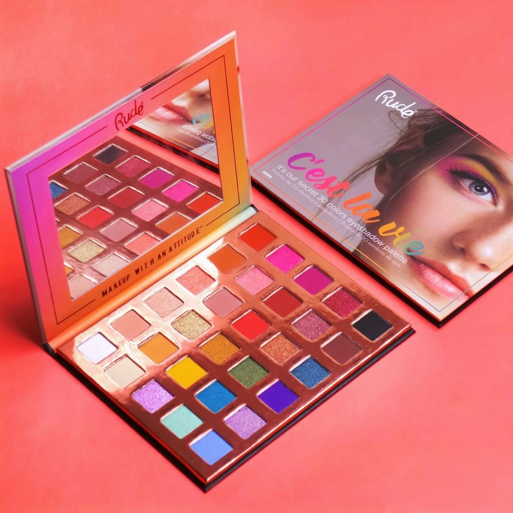 Rude Cosmetics C'est La Vie 30 Eyeshadow Palette