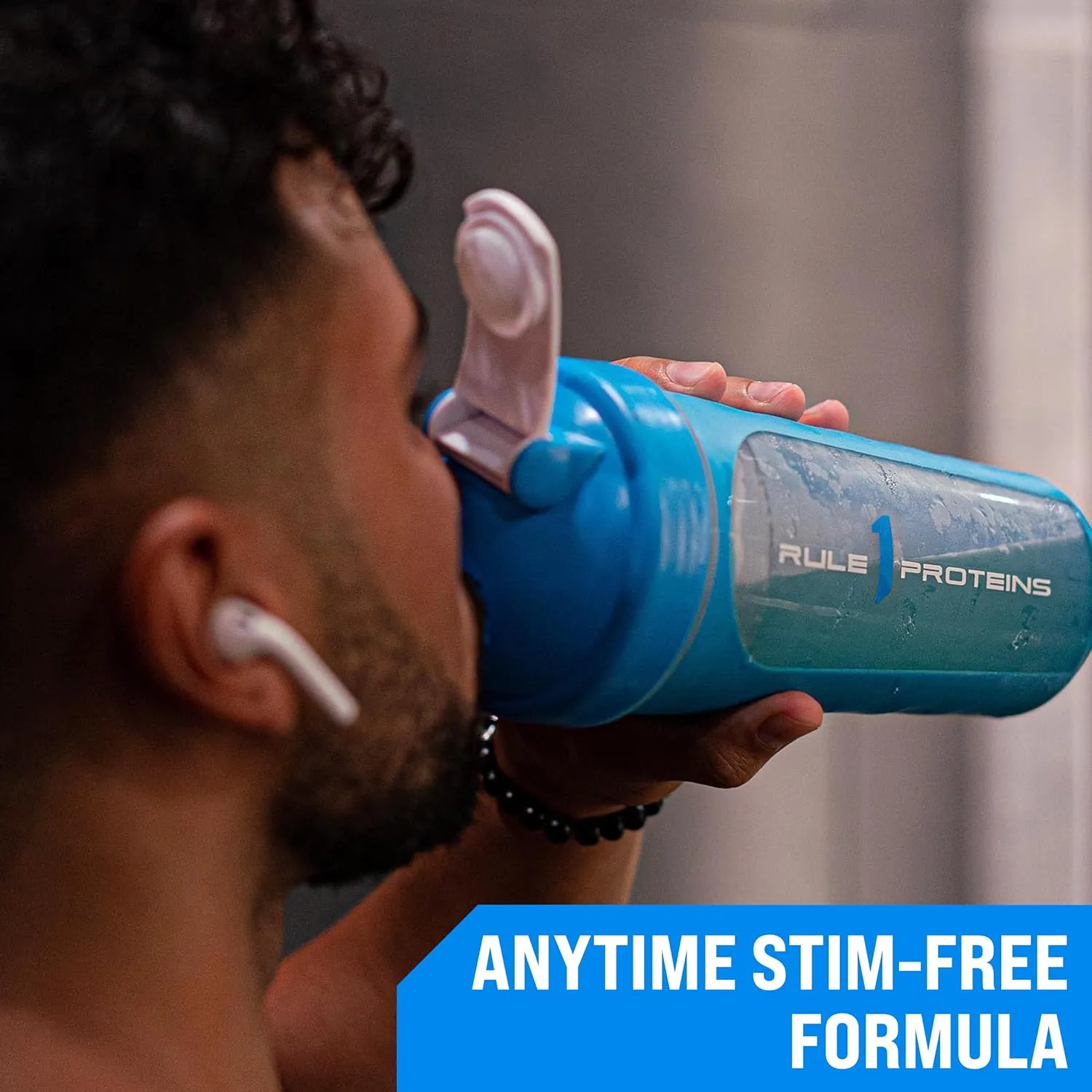 Rule 1 Active BCAA - Performance, Hydration, and Recovery Support with 5g BCAAs   Electrolytes, L-Glutamine, and Citrulline (30 Servings, Peach Mango)