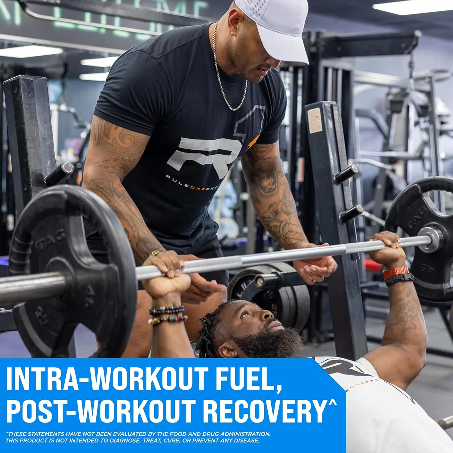 Rule 1 Active BCAA - Performance, Hydration, and Recovery Support with 5g BCAAs   Electrolytes, L-Glutamine, and Citrulline (30 Servings, Peach Mango)