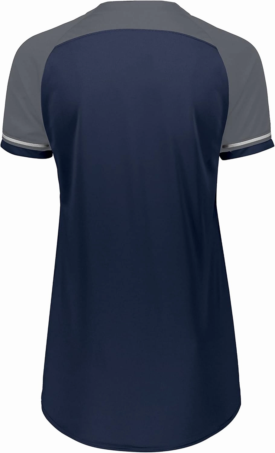 Russell Athletic Women's V-Neck Softball Jersey-Short Sleeve Moisture-Wicking Tee-Classic Athletic Wear