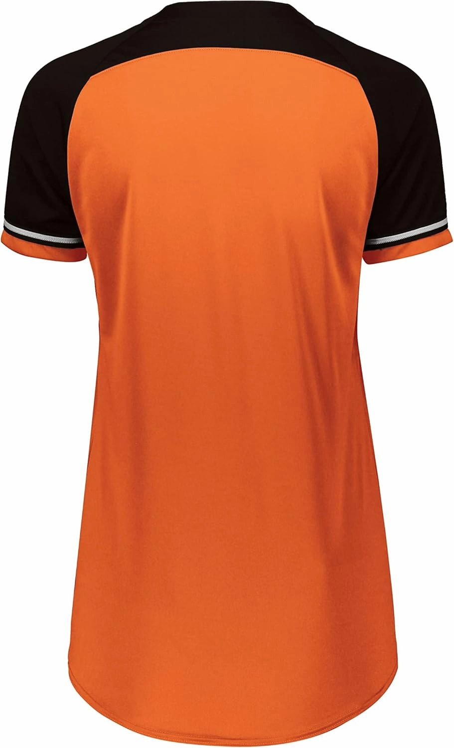 Russell Athletic Women's V-Neck Softball Jersey-Short Sleeve Moisture-Wicking Tee-Classic Athletic Wear