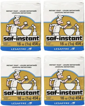 SAF LeSaffre Instant Yeast, yTpoVo Gold, 4 Pound