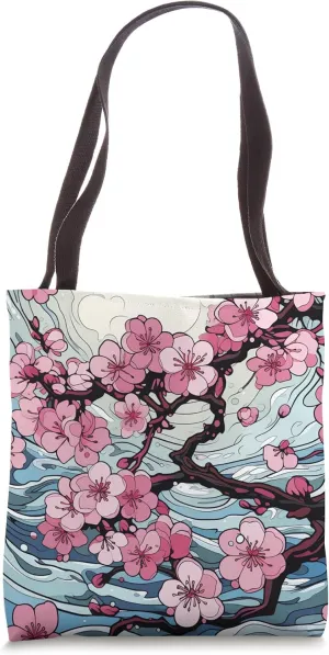 Sakura ExpressionsPop Art's Vibrant Floral Palette Tote Bag