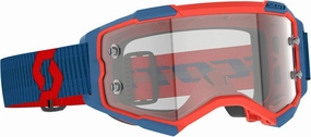 Scott Fury Goggles Navy/Clear Lens OSFM Blue Navy/Clear Lens