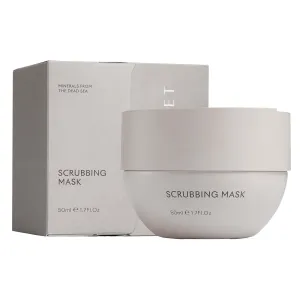 SEACRET 2-in-1 Facial Scrubbing Mask – Exfoliating Face Scrub & Mask | Gentle Face Scrubber Exfoliator for Deep Cleansing & Radiant Skin | Infused with Dead Sea Minerals & Pumpkin Enzyme and Kaolin