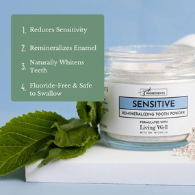 Sensitive Tooth Remineralization Bundle | Hydroxyapatite Tooth Powder & Cool Mint Mouthwash