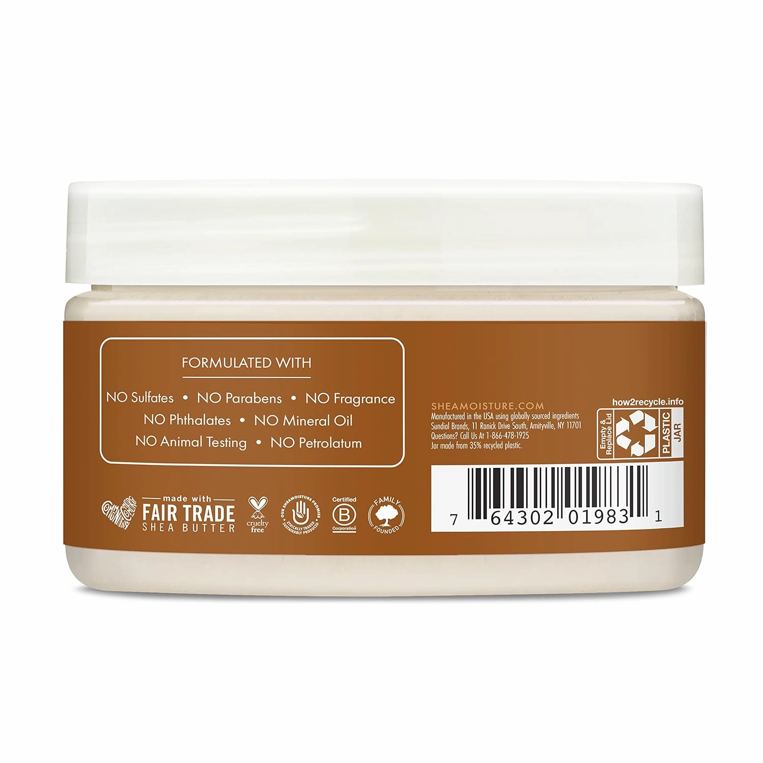 SheaMoisture Even and Radiant Face Cleanser For Uneven Skin Tone and Dark Spots 3-in-1 Cleansing Balm With Raw Honey 3.2 oz (Pack of 4)