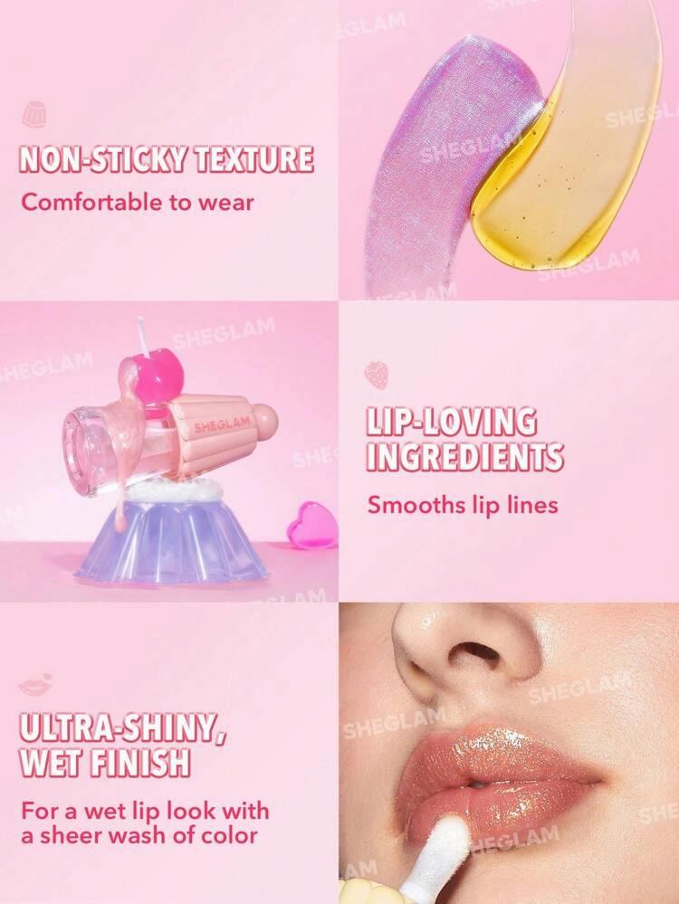 Sheglam - NEW Jelly wow Hydrating lip oil