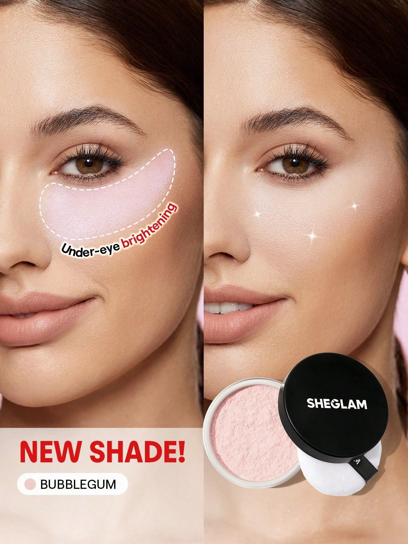 SHEIN SHEGLAM Baked Glow Setting Powder