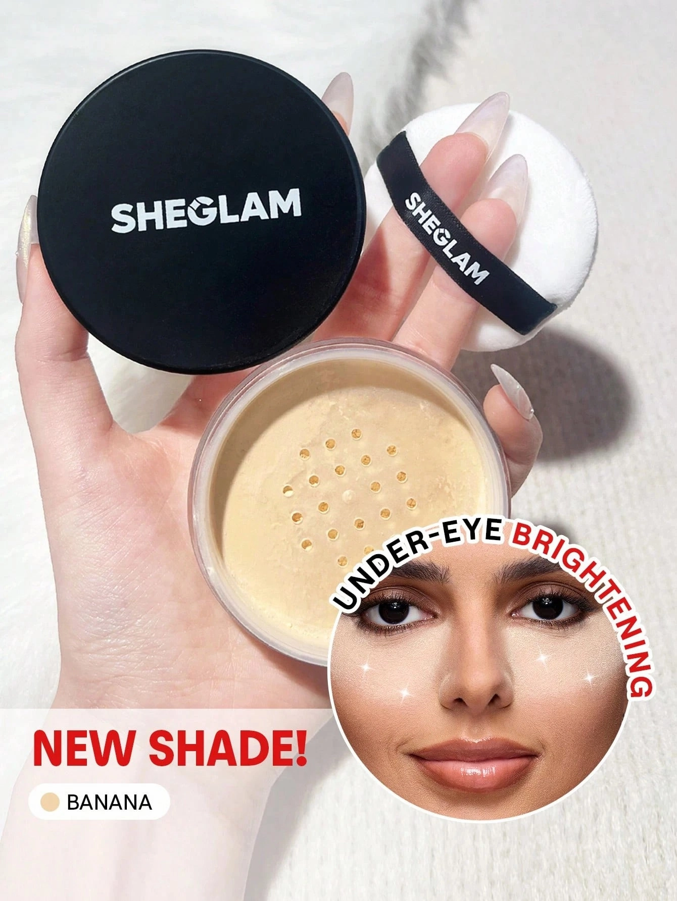 SHEIN SHEGLAM Baked Glow Setting Powder