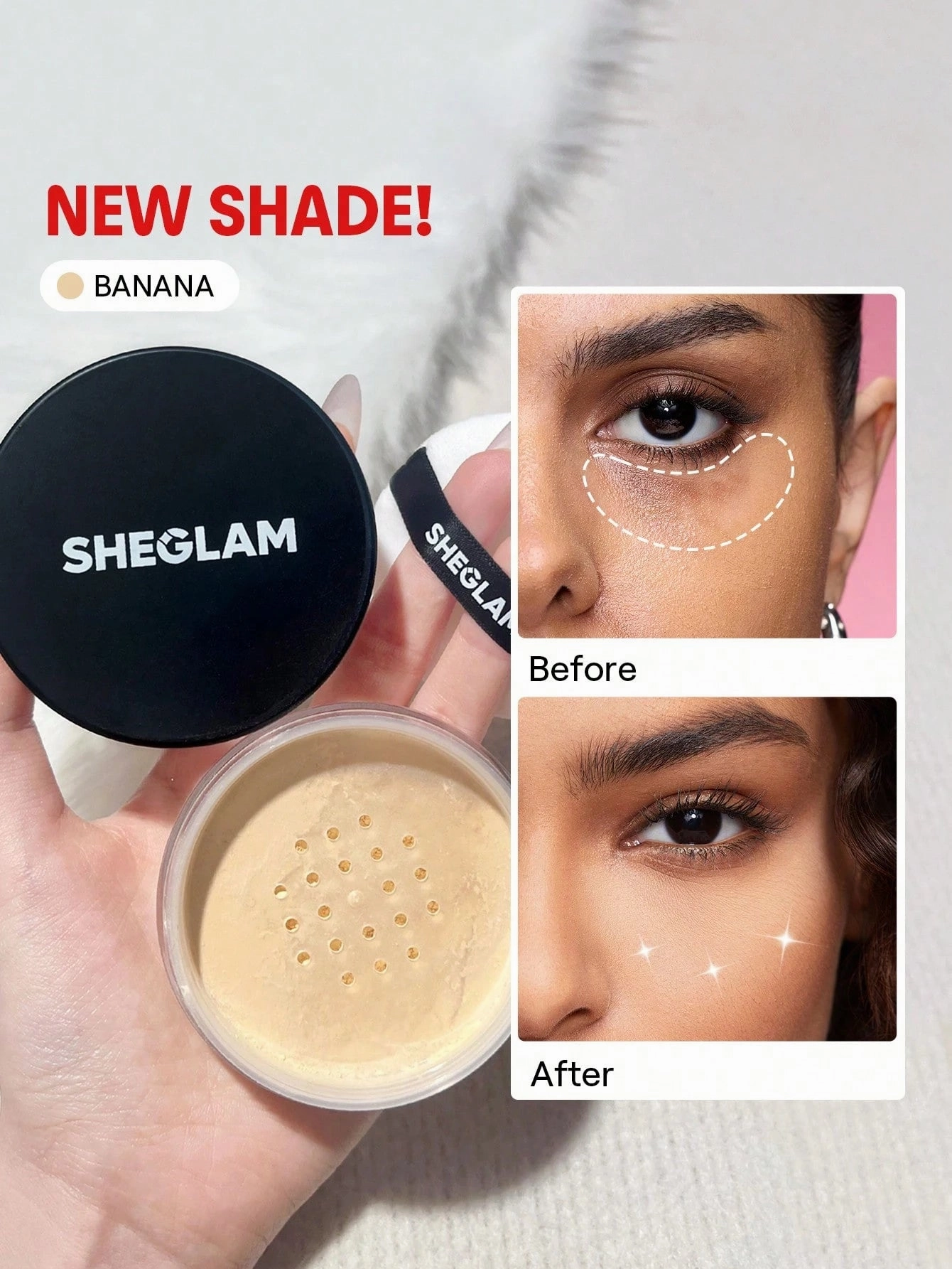 SHEIN SHEGLAM Baked Glow Setting Powder
