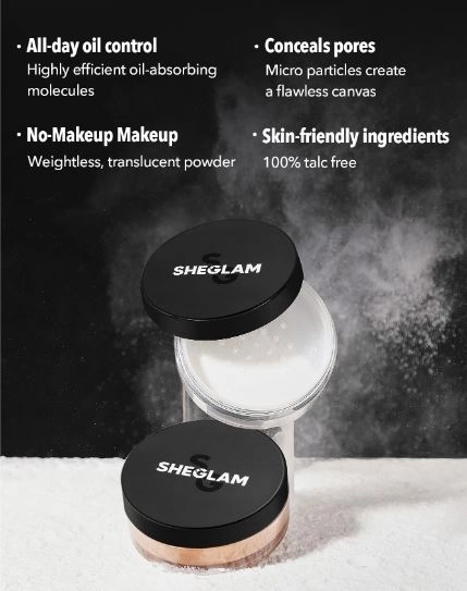 SHEIN SHEGLAM Baked Glow Setting Powder