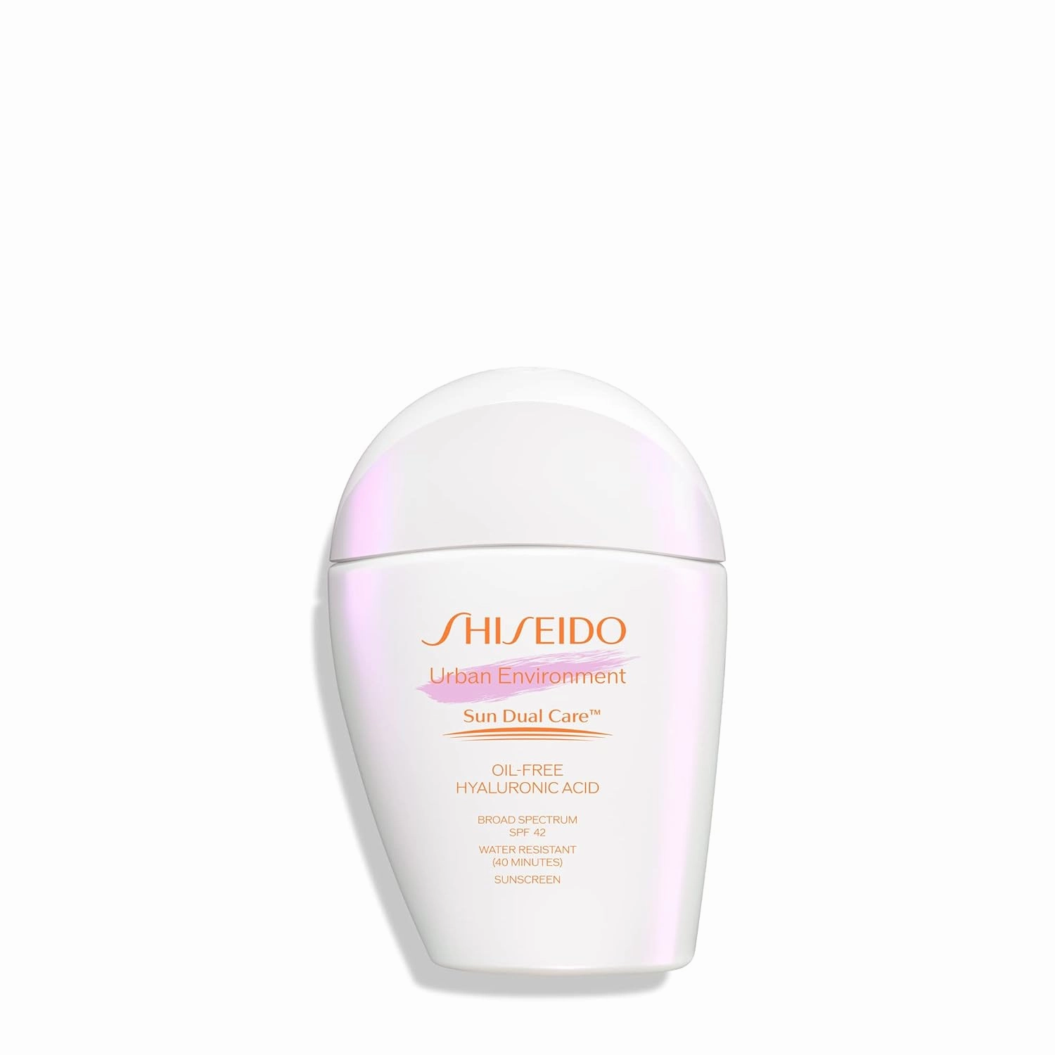 Shiseido Urban Environment Oil-Free Sunscreen SPF 42 - Protects, Hydrates, Mattifies & Works as Face Primer - Water Resistant for 40 Minutes - Non-Comedogenic