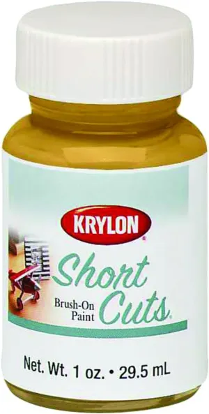 Short Cuts® Gold Leaf Brush On Paint [Set of 6]