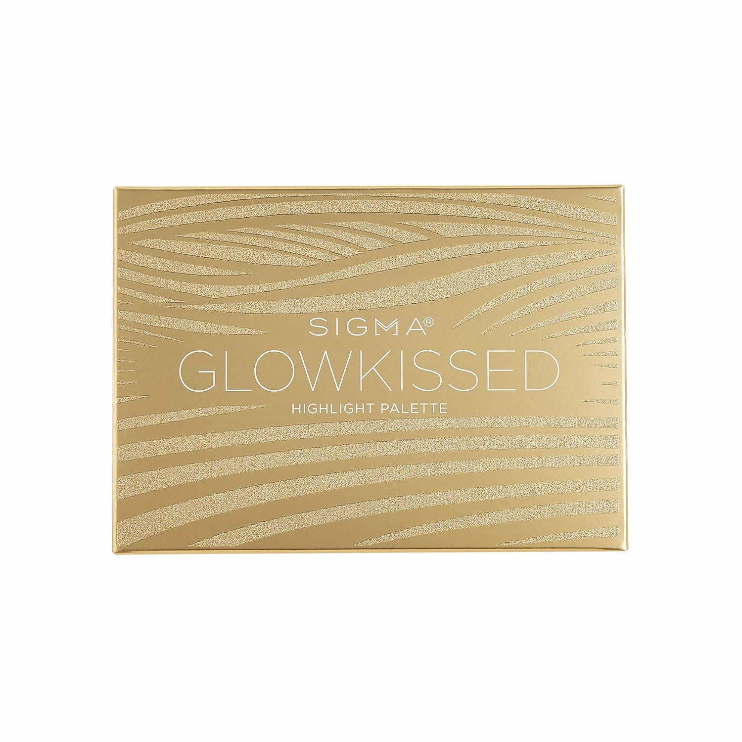 Sigma Beauty GlowKissed Highlight Palette | Highlighted Warm Tones | Glow Vibes, Mirror Included