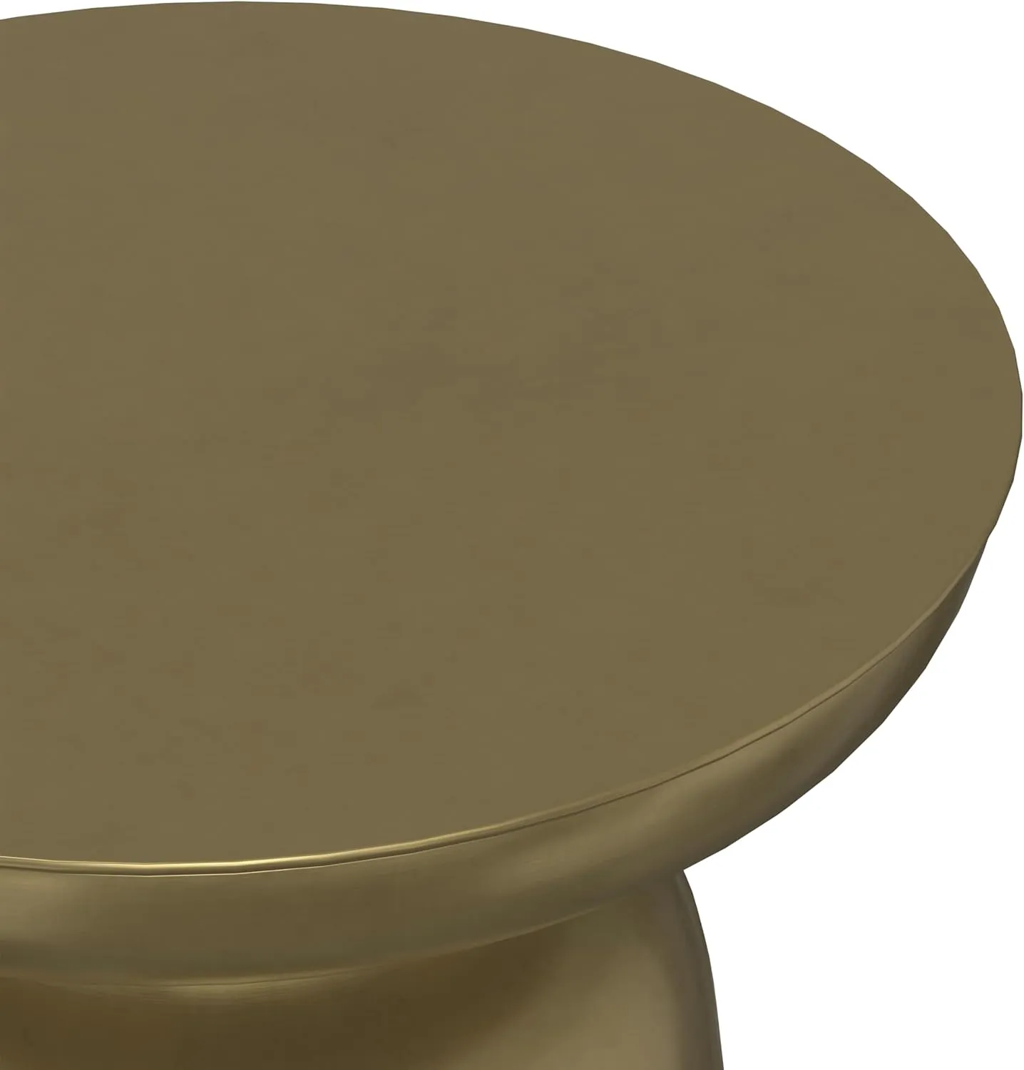 SIMPLIHOME Toby Modern Industrial 17 inch Wide Metal Accent Side Table in Gold/Black Ombre, Fully Assembled for the Living Room and Bedroom
