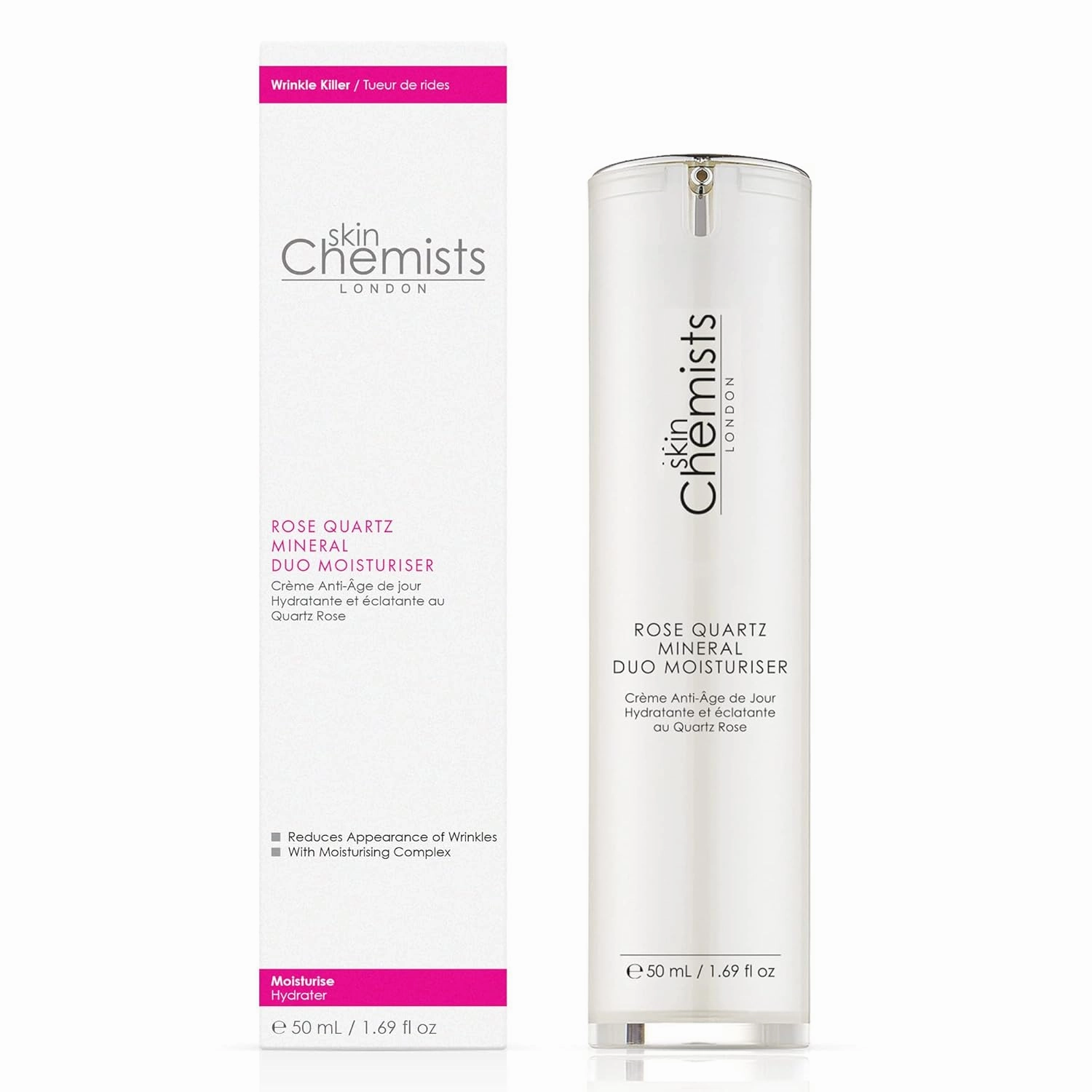 Skin Chemists Rose Quartz Duo Moisturiser 50ml