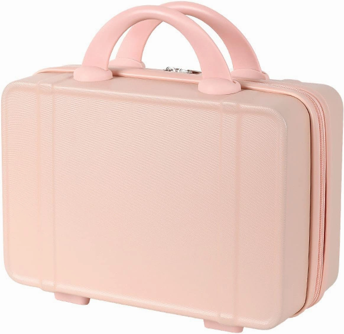 Small fresh suitcase luggage small lightweight retro cosmetic case 14 inch travel case(Honor Hei,14 inches)