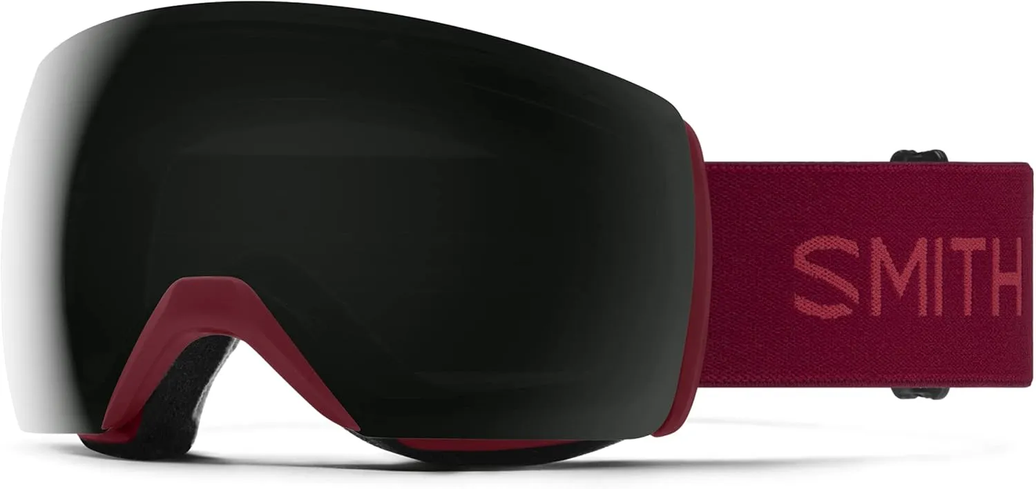 Smith Optics Skyline XL Unisex Snow Goggle - Sangria, ChromaPop Sun Black