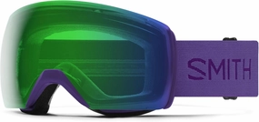 SMITH Optics Skyline XL Unisex Snow Goggle – Purple Haze   ChromaPop Everyday Green Mirror
