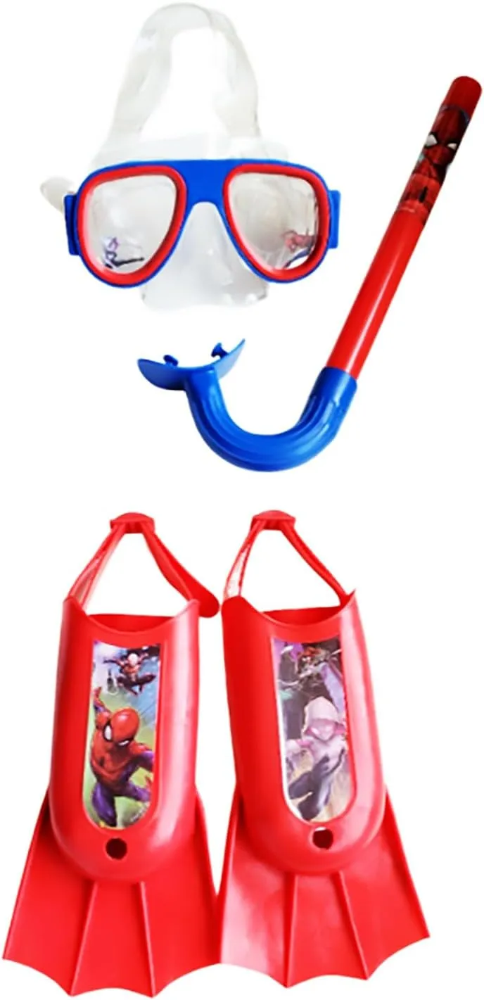 Snorkel Set for Kids, Youth Junior Age from 3-7 Years Old. Upgraded Dry Top Snorkeling Gear for Kids, Snorkel Mask for Pool, Swimming, Diving,Water Park, Beach, Vacation. Scuba Gear for Boys & Girls