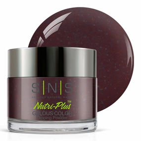 SNS Nail Dip Powder, Gelous Color Dipping Powder - Brown Eyed Girl (Purple/Brown, Shimmer) - Long-Lasting Acrylic Nail Color & Polish Lasts 14 Days - Low Odor & No UV Lamp - 1 Oz
