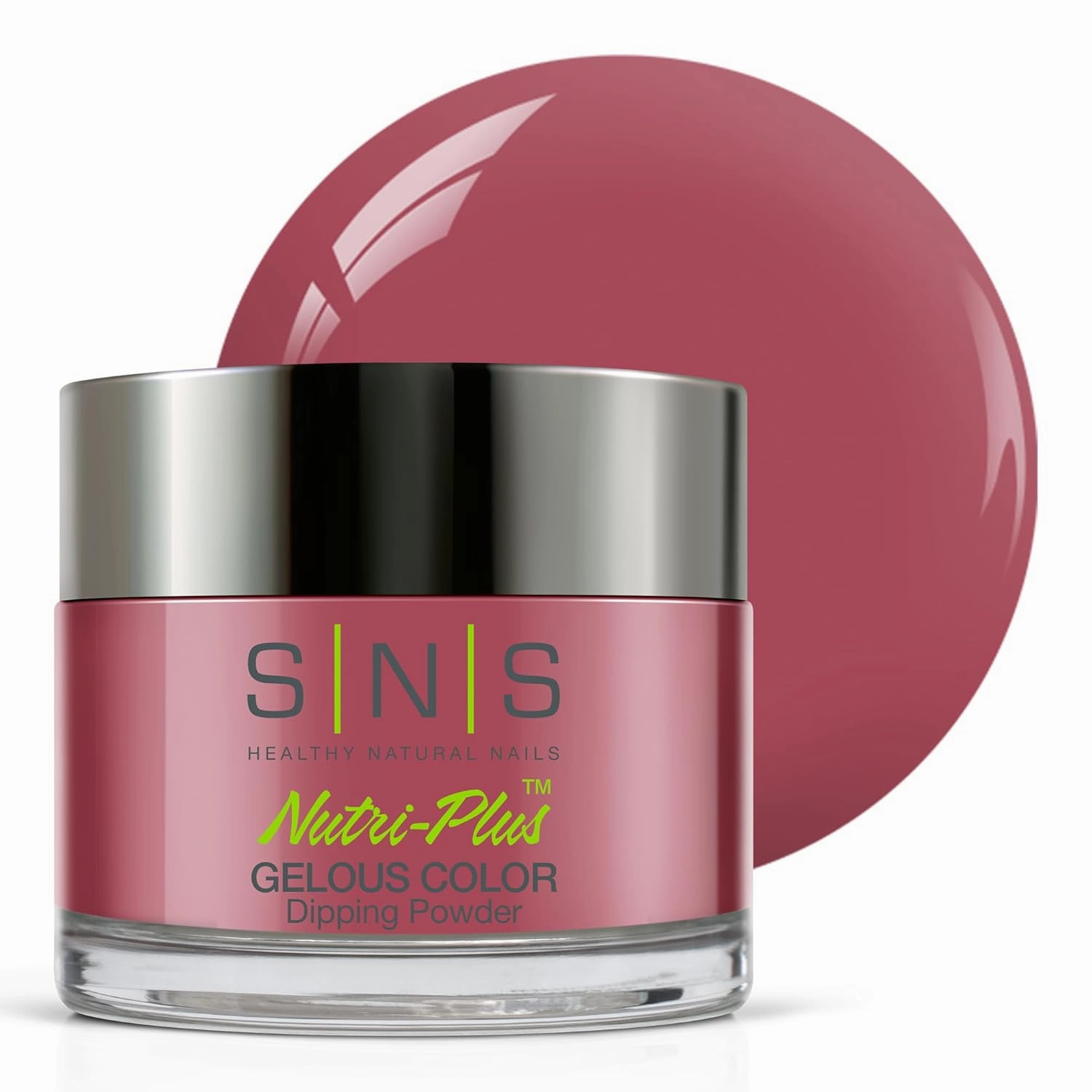 SNS Nail Dip Powder, Gelous Color Dipping Powder - First Novel (Wine/Burgundy, Mauve, Cream) - Long-Lasting Nail Dip Color Lasts 14 Days – Low Odor & No UV Lamp needed - 1 oz